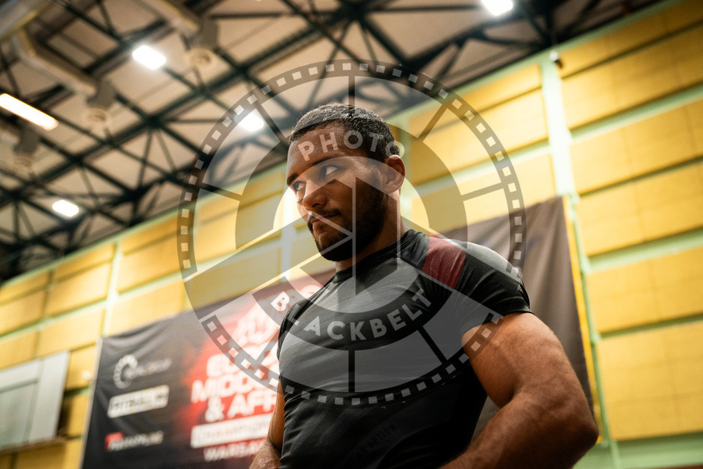 20250906PBB0206 | Fighters compete during the ADCC European Trials  competition in Warsaw, Poland, on September 6, 2025.