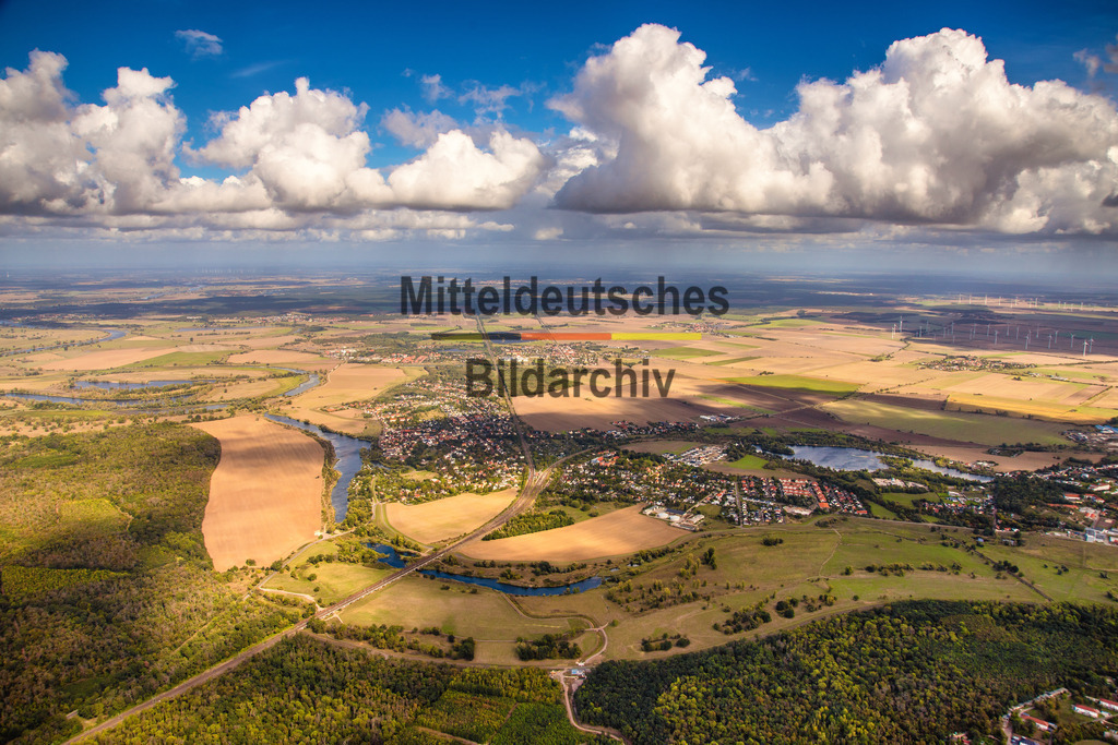 Biederitz und Ehle-1030 | Biederitz und Ehle sowie Eisenbahnbrücke im Herrenkrug - Realisiert mit Pictrs.com