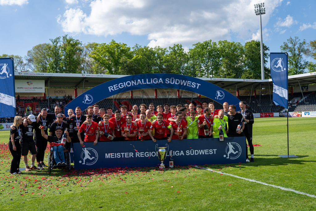 SG Sonnenhof Großaspach vs. SG Barockstadt Fulda-Lehnerz, Fussball, Regionalliga Suedwest, 33. Spieltag, 09.05.2026 | #,SG Sonnenhof Großaspach vs. SG Barockstadt Fulda-Lehnerz, Fussball, Regionalliga Suedwest, 33. Spieltag, 09.05.2026