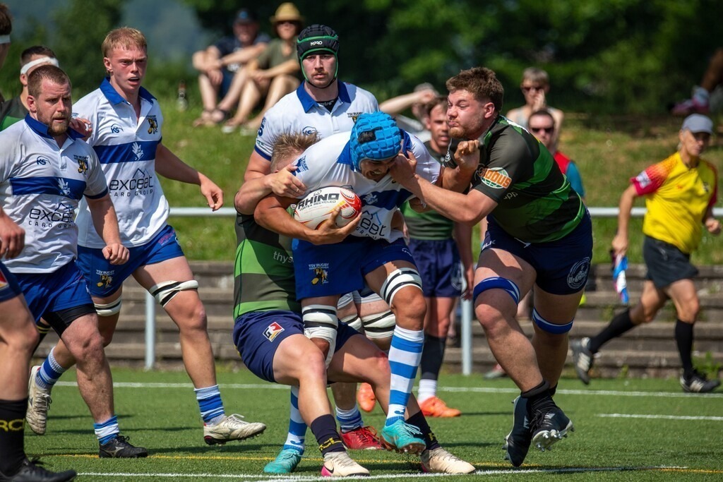 Rugby 1. Bundesliga Süd/West, Saison 2024/25, Finalphase Viertelfinale: TSV Handschuhsheim gegen RC Leipzig | Rugby 1. Bundesliga Süd/West, Saison 2024/25, Finalphase Viertelfinale: TSV Handschuhsheim gegen RC Leipzig - Realisiert mit Pictrs.com