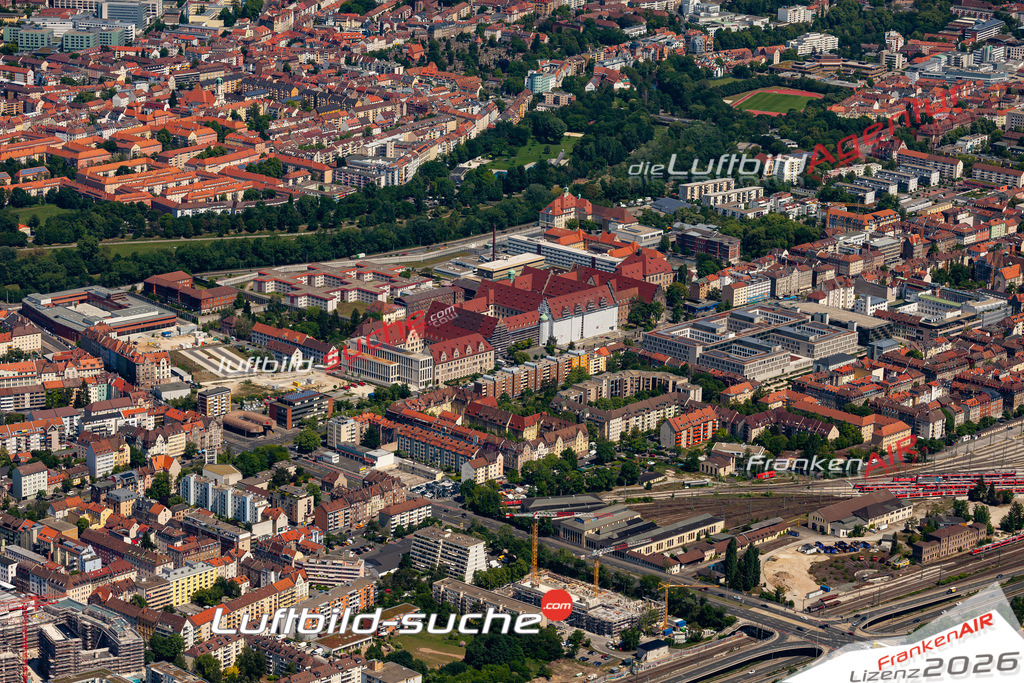 Aktuelles Luftbild von Bärenschanze Nürnberg - Die Luftaufnahme wurde 2020 mittels UL-Flugzeug erstellt ( keine Drohne ) - hochauflösende Kamera-Systeme von  Canon -Beste Qualität - Für grossformatige Ausdrucke geeignet. Die Geschenkidee !