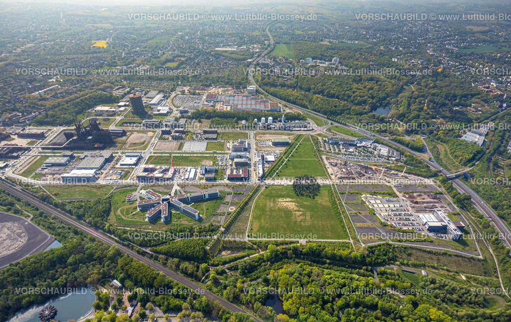 Dortmund220500237PhoenixWest | Luftbild von PHOENIX West , ehemaliges Stahlwerk Phoenix, ZfP – Zentrum für Produktionstechnologie Dortmund , MST: MST.factory dortmund,  Hörde, Dortmund, Ruhrgebiet, Nordrhein-Westfalen, Deutschland 