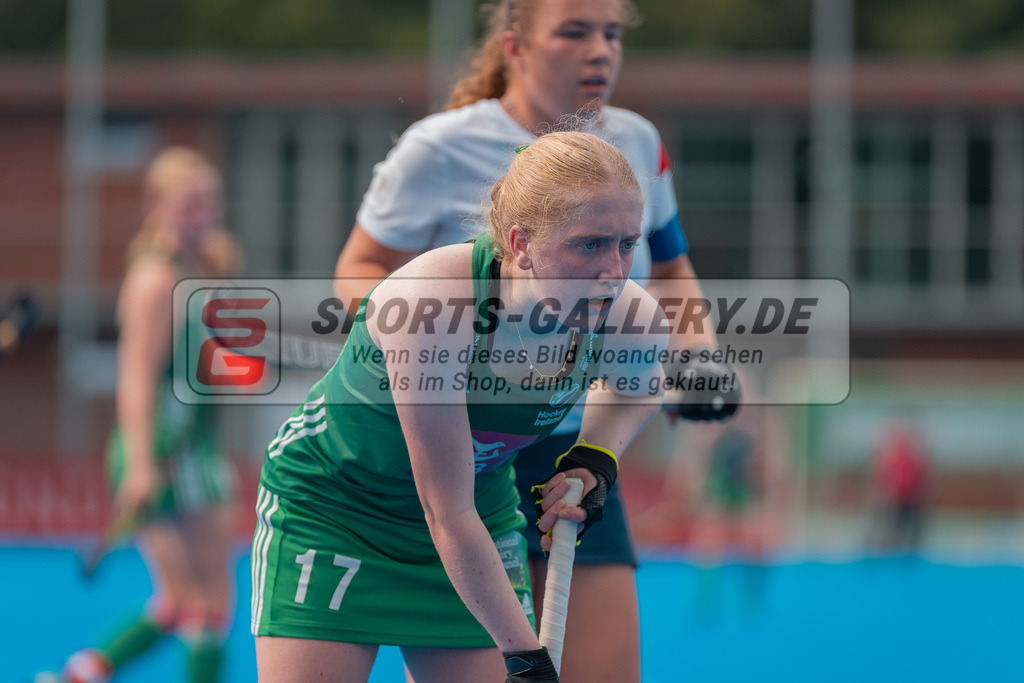 HK_20230708_100012 | Euro Hockey WU18 France - Ireland Championship Girls &amp; Boys am 8.7.2023 CHTC , Krefeld ,
