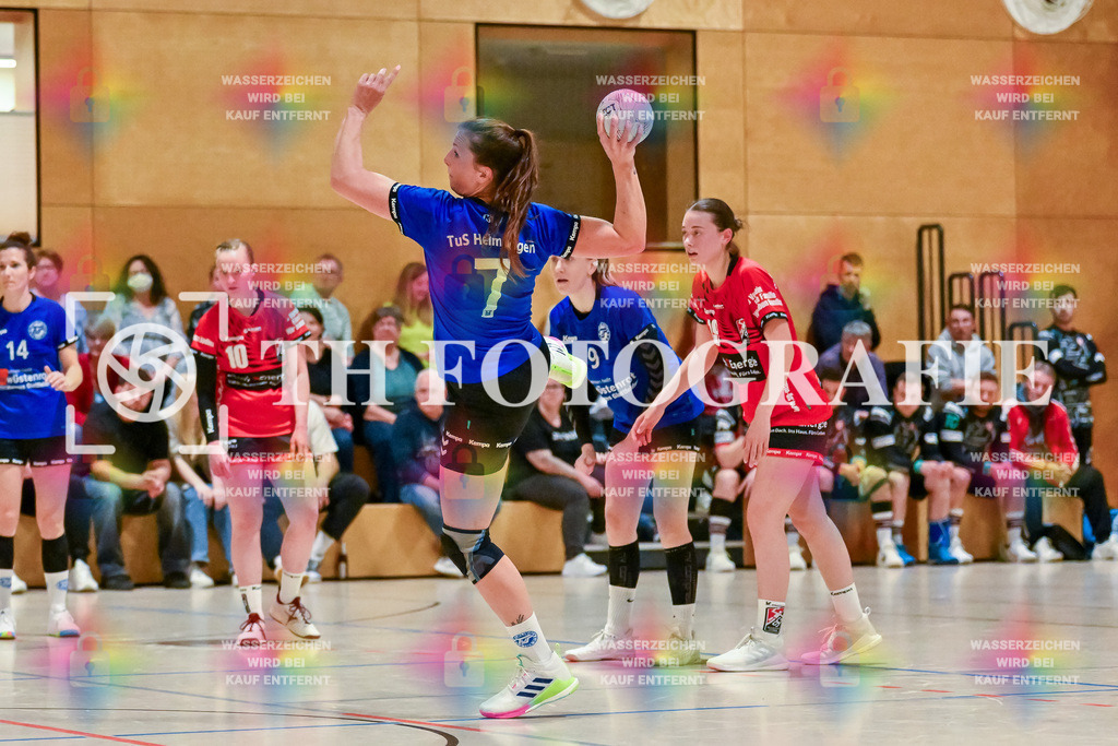 GER, SG Maulburg/Steinen - TuS Helmlingen, Frauen-Handball, Oberliga Suedbaden, 19. Spieltag, Saison 2024/2025, 23.03.2025 | Geraldine Kimmer (TuS Helmlingen, #7)GER, SG Maulburg/Steinen - TuS Helmlingen, Frauen-Handball, Oberliga Suedbaden, 19. Spieltag, Saison 2024/2025, 23.03.2025Foto: TH Fotografie/Thomas Hess