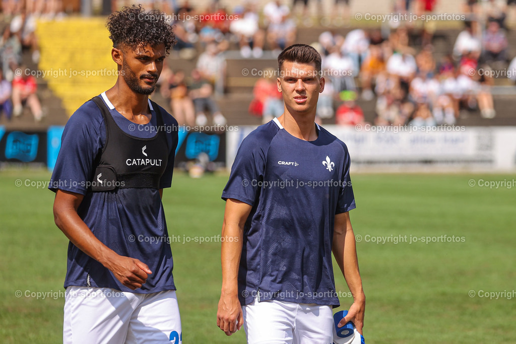 Giessen_Darmstadt (37) | 16.07.2023; Testspiel; Waldstadion Gießen; FC Gießen - SV Darmstadt 98; Ergebnis: 2:0 (0:0)