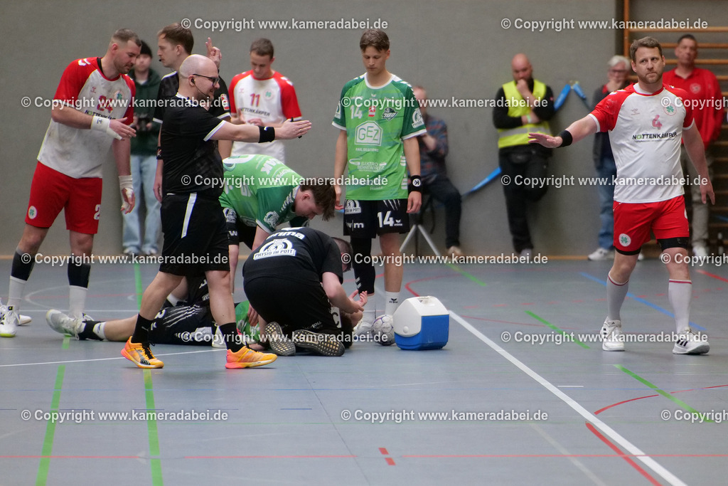 Handball : Verbandsliga Herren: TB Oberhausen - RW Oberhausen  am 12.04.2026 in Oberhausen. | Handball : Verbandsliga Herren: TB Oberhausen - RW Oberhausen  am 12.04.2026 in Oberhausen. - Realisiert mit Pictrs.com