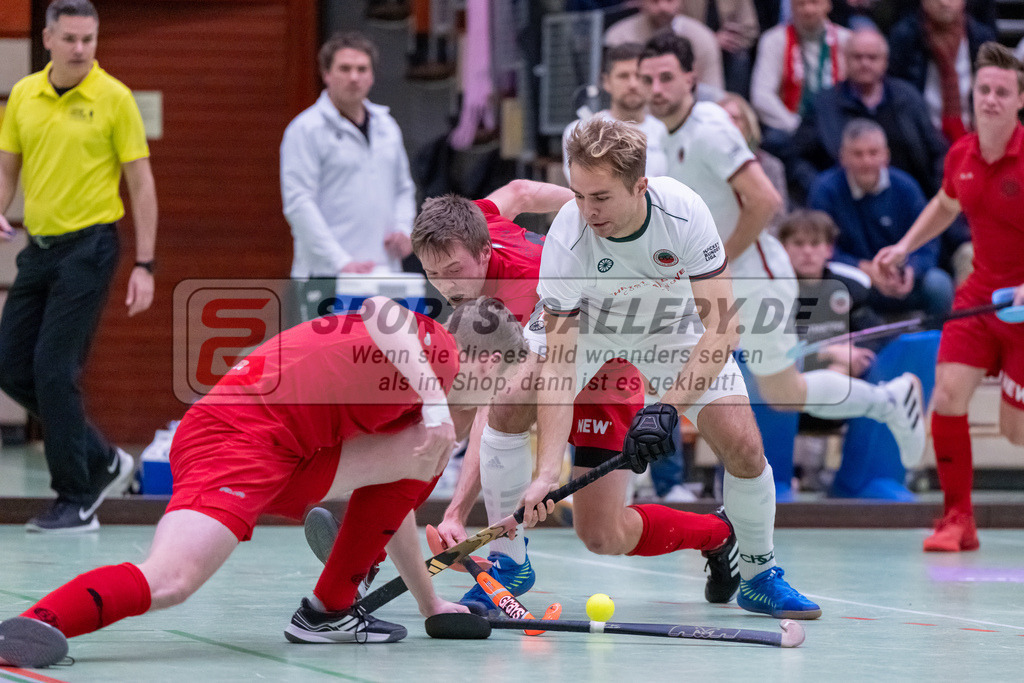 HK_20241220_100629 | 1. Bundesliga Halle Herren Crefelder HTC - Gladbacher HTC am 20.12.2024 Halle Glockenpitz, Krefeld ,