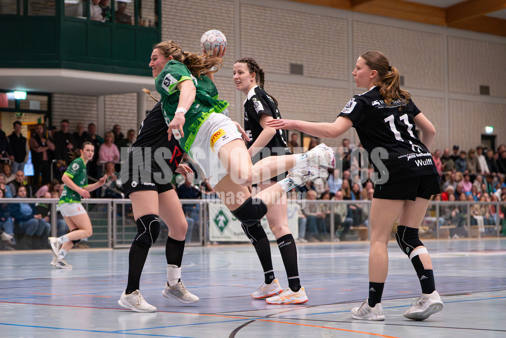 Handball I Frauen I Saison 2025-2026 I 3. Liga Staffel Nord I 20. Spieltag I SC SFN Vechta - SV Henstedt-Ulzburg0012 | jns.sportfotos - Realisiert mit Pictrs.com