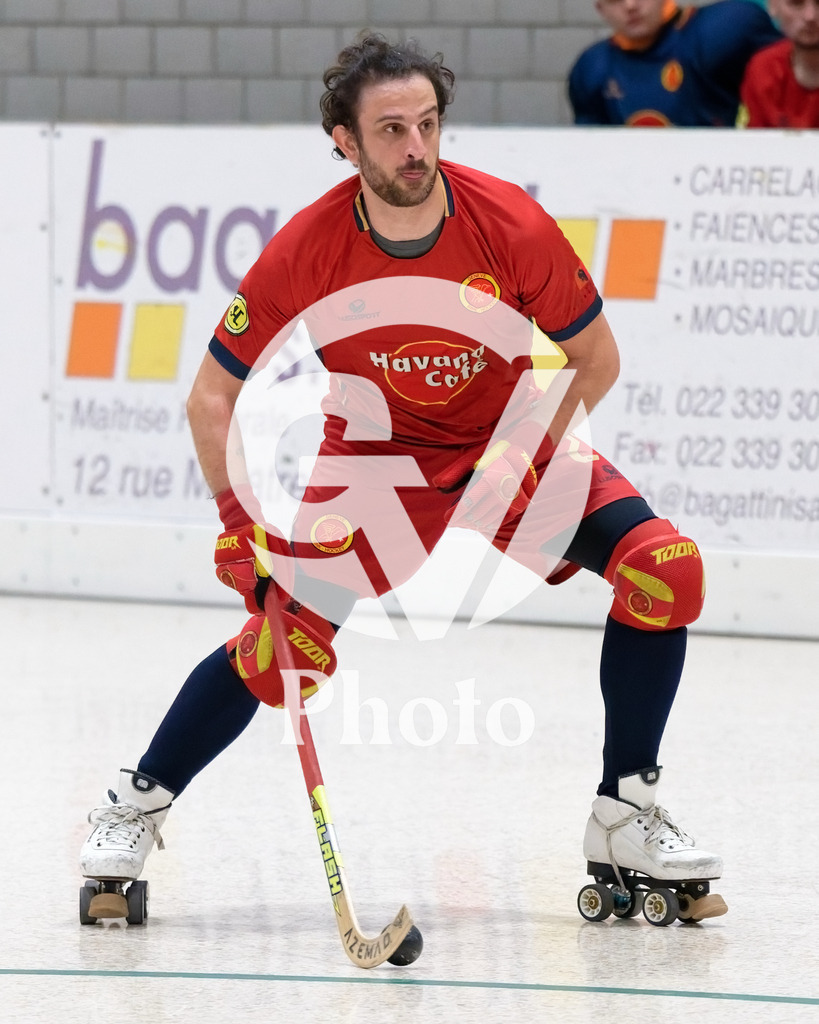 LNA - Geneve RHC v RC Biasca |  during the LNA match between Geneve RHC and RC Biasca at Centre Sportif Queue D'Arve in Geneve, Switzerland