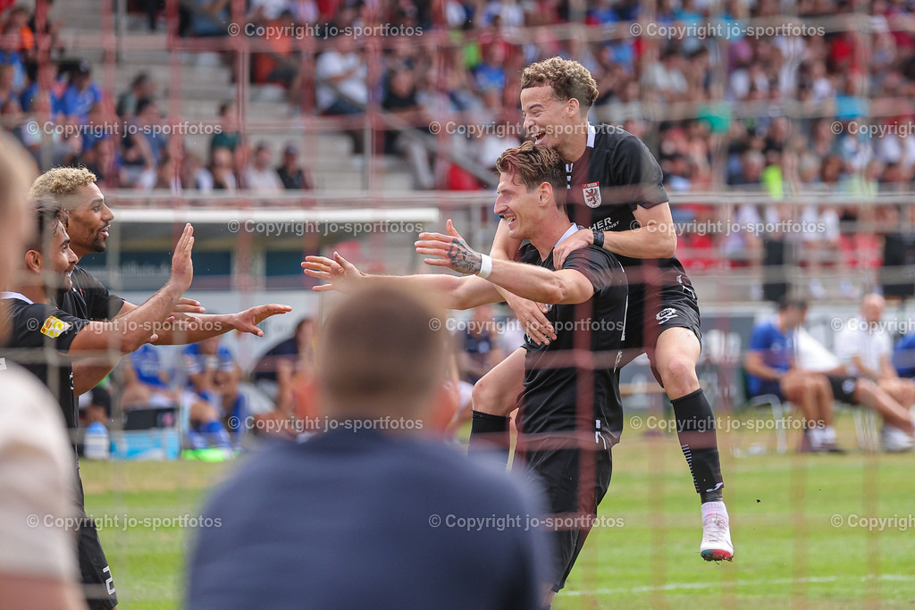 Giessen_Darmstadt (334) | 16.07.2023; Testspiel; Waldstadion Gießen; FC Gießen - SV Darmstadt 98; Ergebnis: 2:0 (0:0)