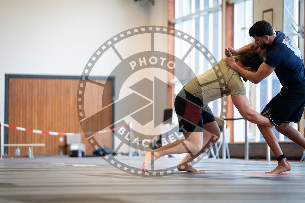 20240309PBB7537 | Fighters compete during the International Luta Livre (ILLCS) Spring Championship in Hannover, Germany, on March 9, 2024.