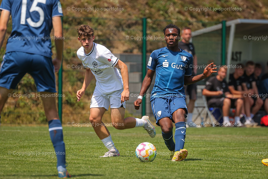 BQ3I7029 | 17.06.2023; Testspiel; Rasenplatz Offdilln; VfL Bochum U17 - Eintracht Frankfurt U17; Ergebnis: 3:1 (1:1)