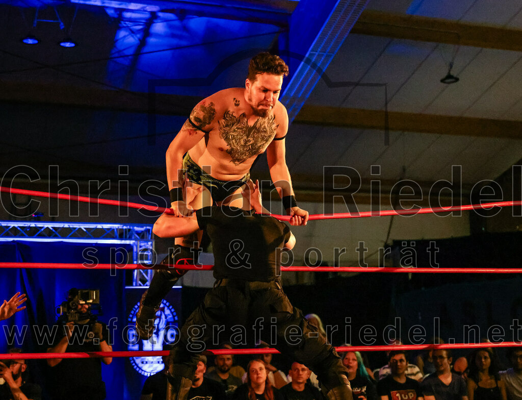 2023-08-12_135_EWS_Wrestling_ERDING | Erding, Deutschland, 12.08.2023:
Wrestling, Saison 2023, EWS Wrestling ERDING

Foto: Christian Riedel / fotografie-riedel.net