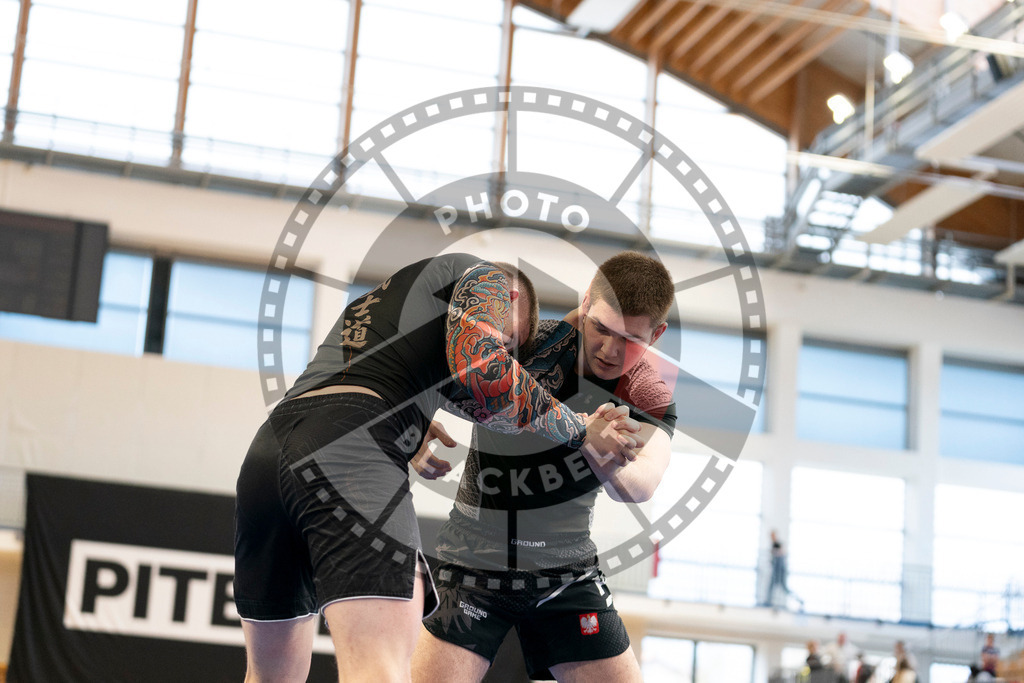 20240316PBB0790 | Athletes compete during the ADCC Eastern European Open grappling Competition in Poznan, Poland, on March 16, 2024.