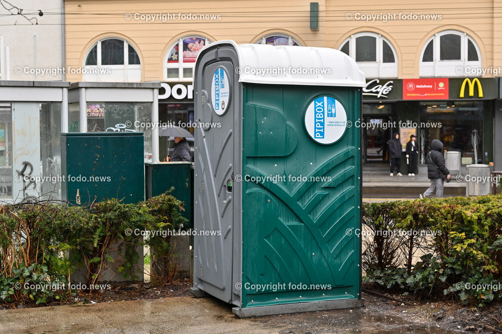 Öffentliche WC Anlagen Stadt Linz_ 14.04.2023-38 | 14.04.2023, Linz, AUT, Oeffentliche WC Anlagen Stadt Linz, im Bild Schillerpark