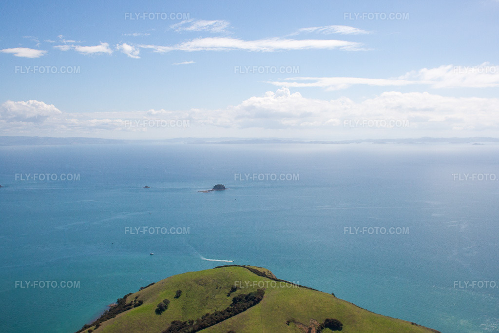 Aerial view: View of the town in Whanganui Island in the state Waikato, New Zealand. – Photo: IMG_55720.jpg taken on 01/12/2013 by Werner Riehm/FLY-FOTO.com – Resolution of the original: 4444 x 2963 px