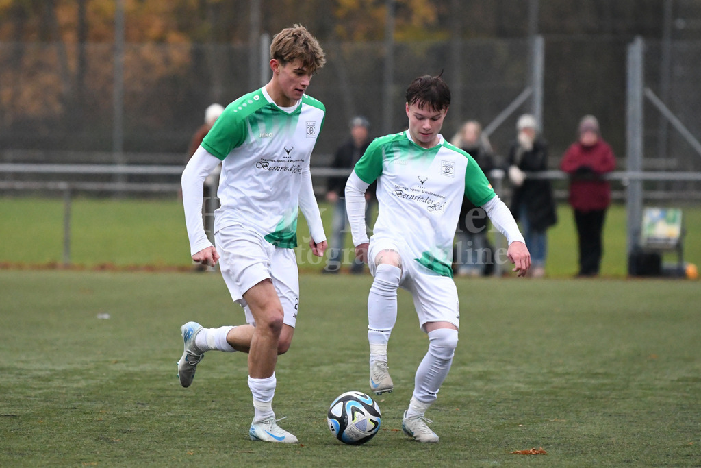 SPVgg GW Deggendorf : TSV Waldkirchen | Felix Rem (SpVgg GW Deggendorf #27) und Laurin Hübscher (SpVgg GW Deggendorf #10) - Realisiert mit Pictrs.com