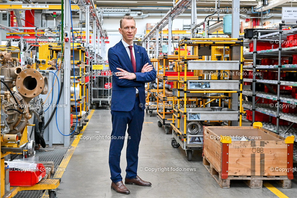 Rosenbauer International AG_ 19.07.2023-79 | 19.07.2023, Leonding, AUT, Rosenbauer International AG, im Bild Sebastian Wolf (CEO Rosenbauer International AG)