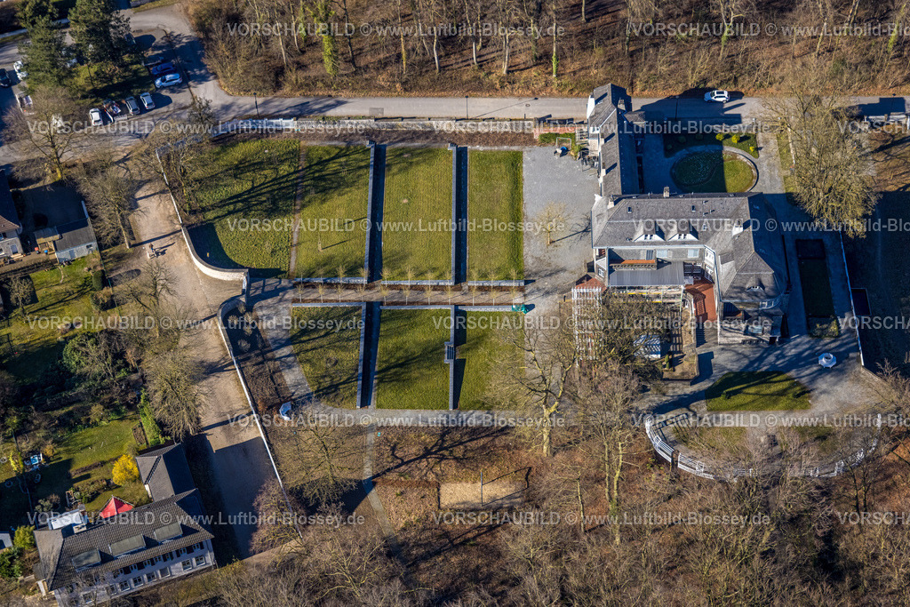 Hagen250302746 | Luftbild, Hohenhof - Jugendstil-Villa des Osthaus-Museums, Emst, Hagen, Ruhrgebiet, Nordrhein-Westfalen, Deutschland