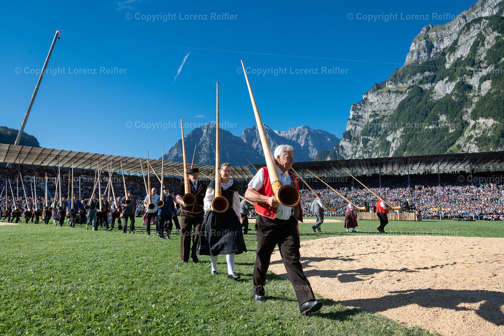 Schwingen -  ESAF Sonntag 2025 | Mollis, 31.8.25, Schwingen - ESAF Sonntag.