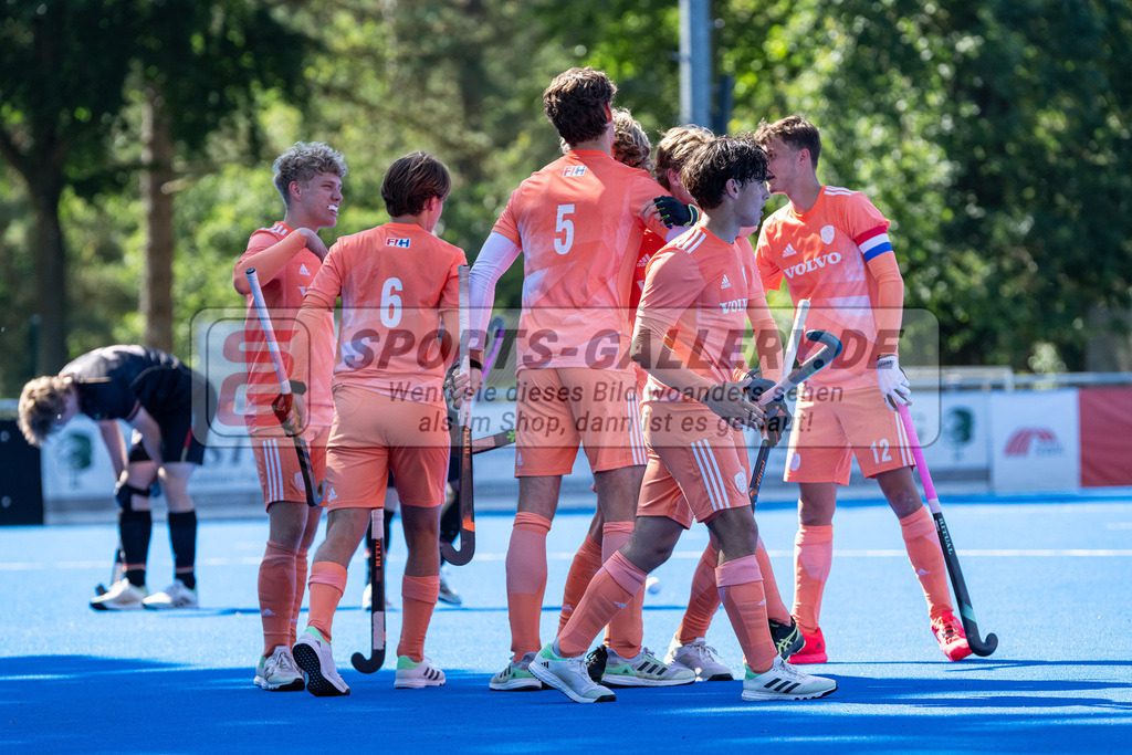 HK_20240628_102472 | MU18 Länderspiel Germany - Niederlande am 28.6.2024 Crefelder HTC, Krefeld ,