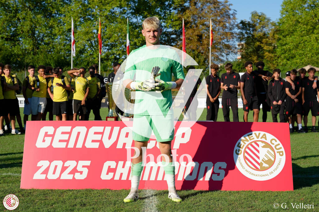 GenevaCup Final Ceremonies -  v  | during the GenevaCup Final Ceremonies at Stade des Arberes in Meyrin, Switzerland