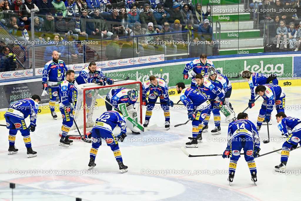 EC IDM WÄRMEPUMPEN VSV vs. MOSER MEDICAL GRAZ99ERS | EC VSV Mannschaft, EC IDM WÄRMEPUMPEN VSV vs. MOSER MEDICAL GRAZ99ERS, EC IDM WÄRMEPUMPEN VSV vs. MOSER MEDICAL GRAZ99ERS am 17.03.2026 in Villach (Stadthalle Villach), Austria, (Photo by Bernd Stefan)