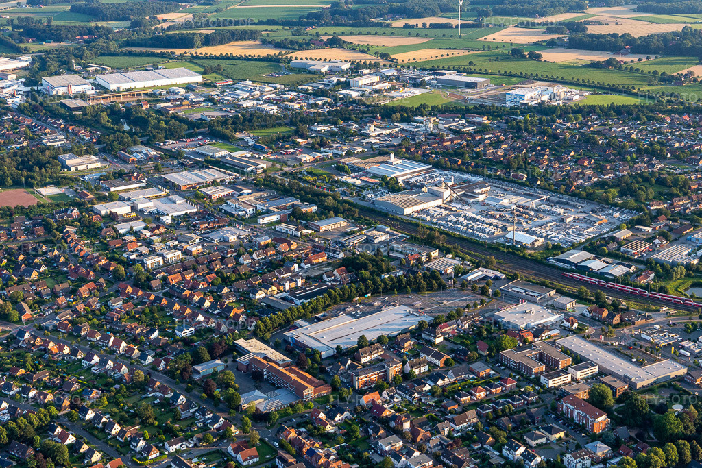 Luftbild: Klostermann GmbH in Coesfeld im Bundesland Nordrhein-Westfalen in Deutschland. Foto: IMG_008102.jpg vom 13.07.2020 durch Werner Riehm/FLY-FOTO.de