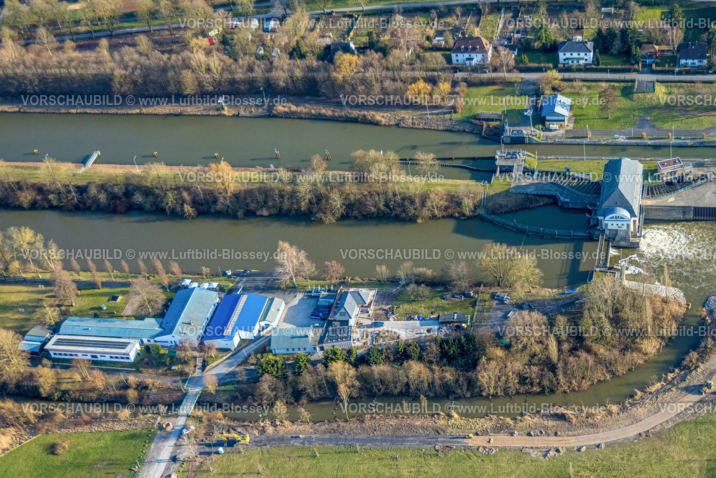 Hamm260203502 | Luftbild, Ruderclub Hamm 1890 e.V. an der  Schleuse Hamm mit Fluss Lippe und Datteln-Hamm-Kanal, Mitte, Hamm, Ruhrgebiet, Nordrhein-Westfalen, Deutschland