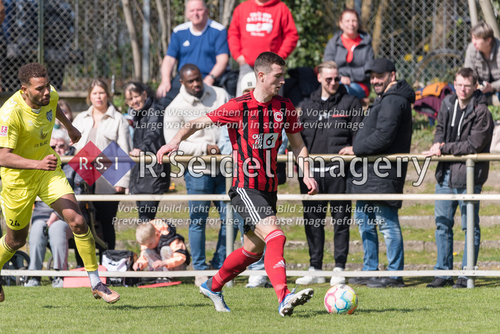Fußball, Saison 2022/23, LOTTO-Pokal, WTSV Concordia - FC Teutonia 05, Sportpark Hinschenfelde (Hamburg), 10.04.2023, Halbfinale | Ruslan Marushka (#23, Concordia)