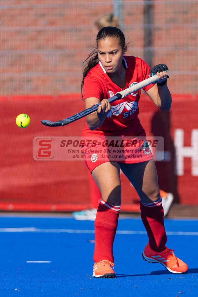 HK_20221009_100618 | 2. Bundesliga Damen Crefelder HTC - Hannover 78 am 9.10.2022 Crefelder HTC, Krefeld , Malikah Hamza ( Crefelder HTC #6 )
