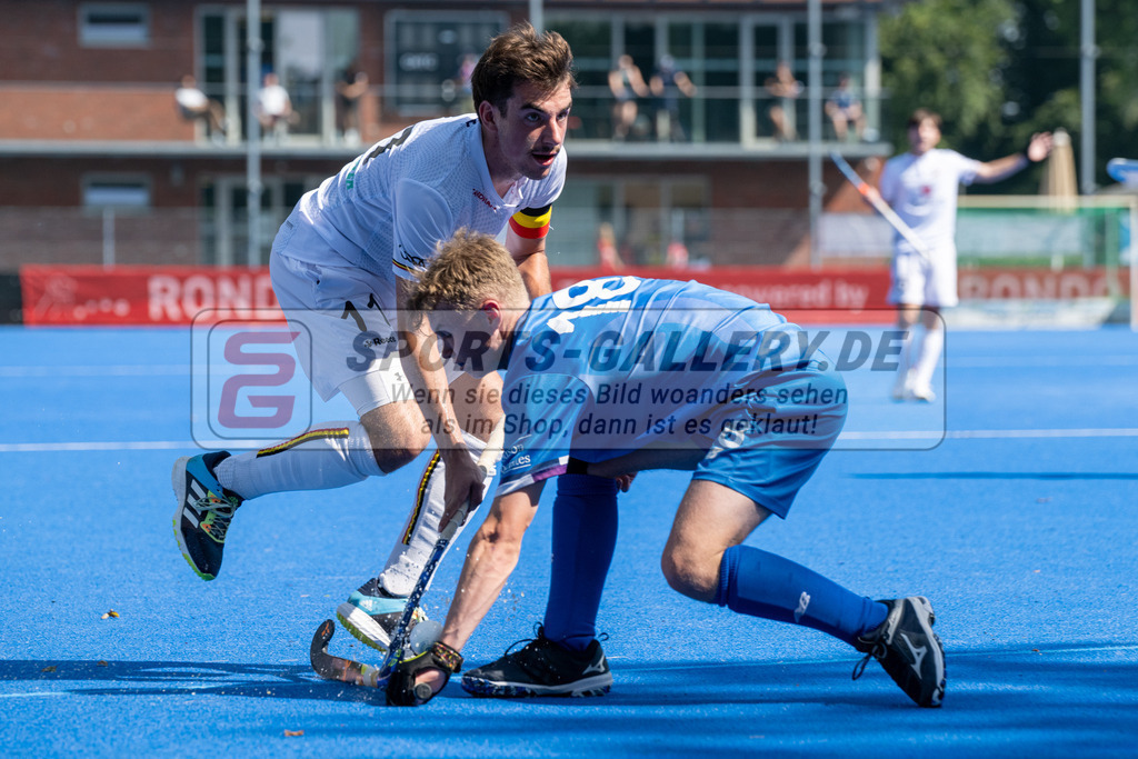 SFE_20230708_0068 | EuroHockey EM U18 Boys Belgium vs Scotland am 08.07.2023 in Krefeld (Gerd-Wellen-Hockeyanlage), Photo: Stephan Fehrmann 2023 (Sports-Gallery)