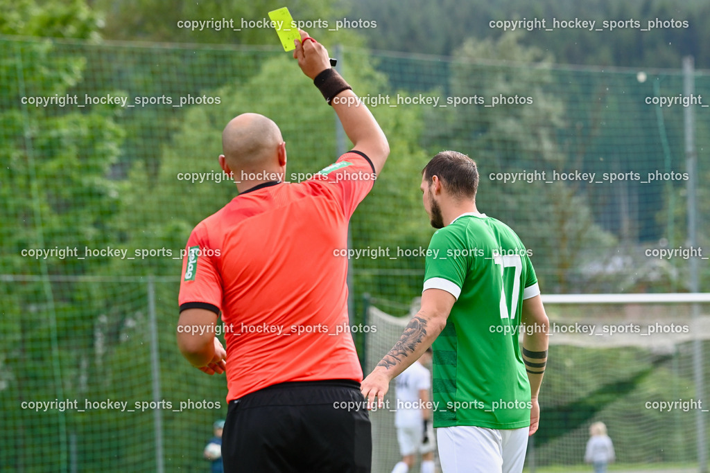 SV Malta vs. SV Rapid Feffernitz 3.6.2023 | Avdic Edin Referee, Gelbe Karte, #27 Michael Smoliner