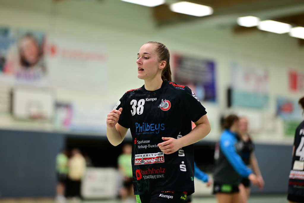 Handball I Frauen I Saison 2024-2025 I 2. HBF I 16. Spieltag I HL Buchholz 08-Rosengarten - SV Union Halle-Neustadt | Der Sportfotograf. - Realisiert mit Pictrs.com
