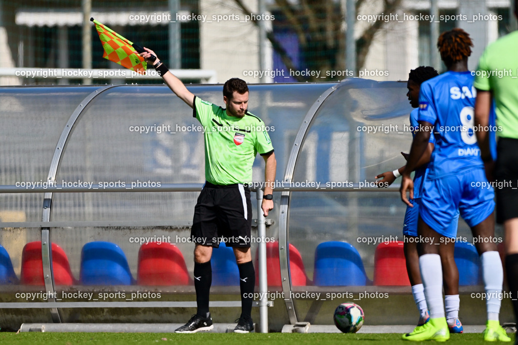 SAK vs. Dellach Gail | Christoph Hopfgartner Referee, SAK vs. Dellach Gail, SAK vs. Dellach Gail am 22.03.2025 in Klagenfurt (Sportpark Welzenegg), Austria, (Photo by Bernd Stefan)