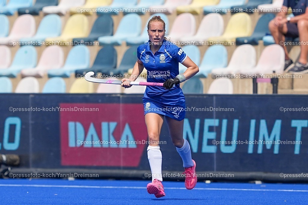xydrx13082502045 | 13.08.2025, xydrx, Frauen EuroHockey Championship 2025, Gruppenphase, Gruppe B, Belgien - Schottland, Sparkassenpark Mönchengladbach: Fiona Burnet (SCO #27)
