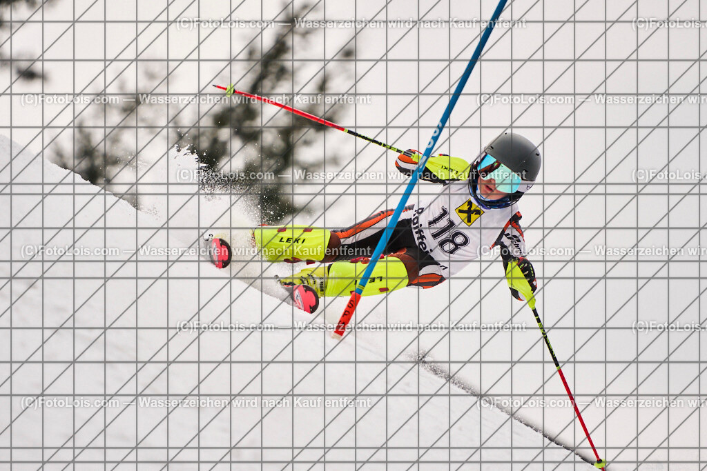 ALP4182_KinderCup-SL_STMK_Strallegg_Holzheu Ewald | Raiffeisen KINDERCUP Alpin, SLALOM auf der JogllandStreif in Strallegg am So 23. Februar 2025. Veranstaller: Steirischer Skiverband (5000). Skiunion Strallegg (5197).