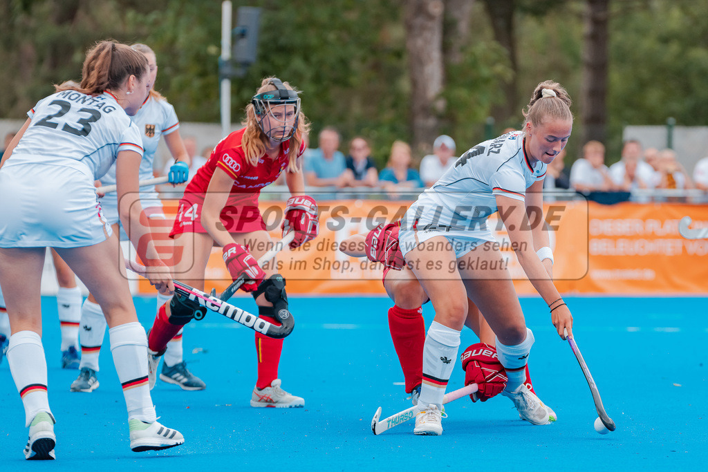 HK_20230716_102973 | Euro Hockey WU18 Girls Finale Belgium vs Germany Championship Girls & Boys am 16.7.2023 CHTC , Krefeld ,