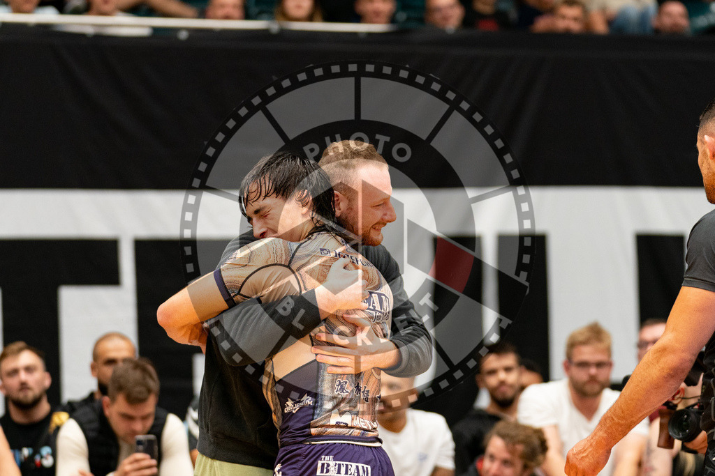 20230916PBB5363 | Fighters compete during the grappling tournement ADCC Trials (European, Middle East and African Championship) in Warsaw, Poland, on September 16, 2023.