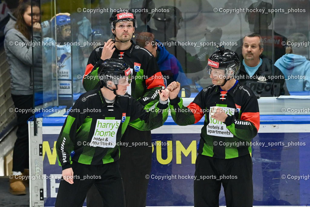 EC IDM Wärmepumpen VSV vs. HKSZ Olimpija 2.2.2024 | NOTHEGGER DAVID, SEEWALD ELIAS, TRILAR VIKTOR, Referees