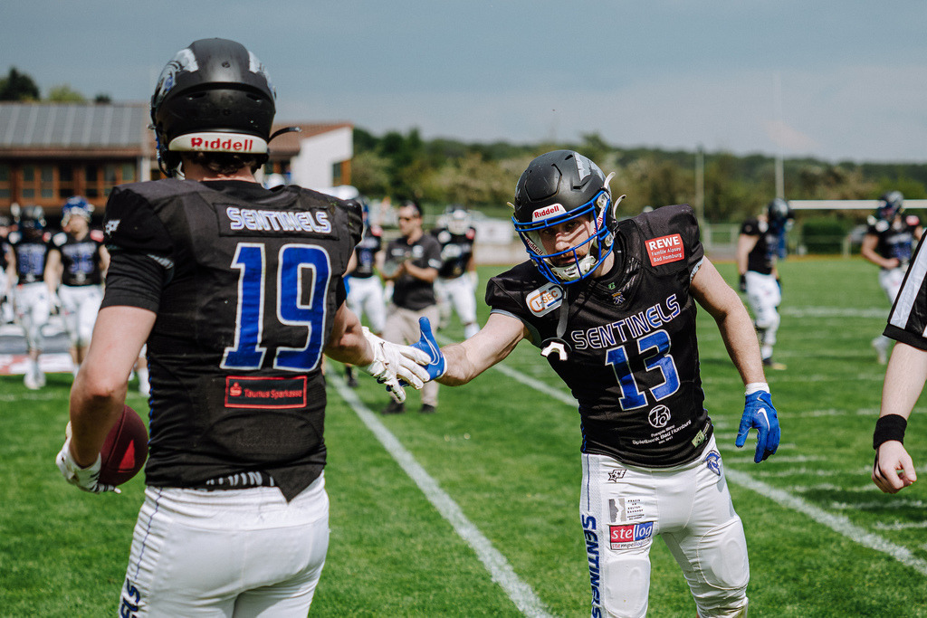 Bad Homburg Sentinels vs KIT Engineers, American Football,Testspiel, 18.04.2026 | Bad Homburg Sentinels vs KIT Engineers - Realisiert mit Pictrs.com