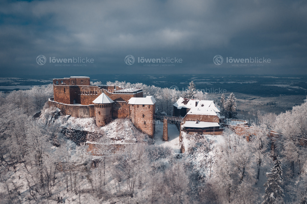 Burg Rechberg im Winter | löwenblicke | shop