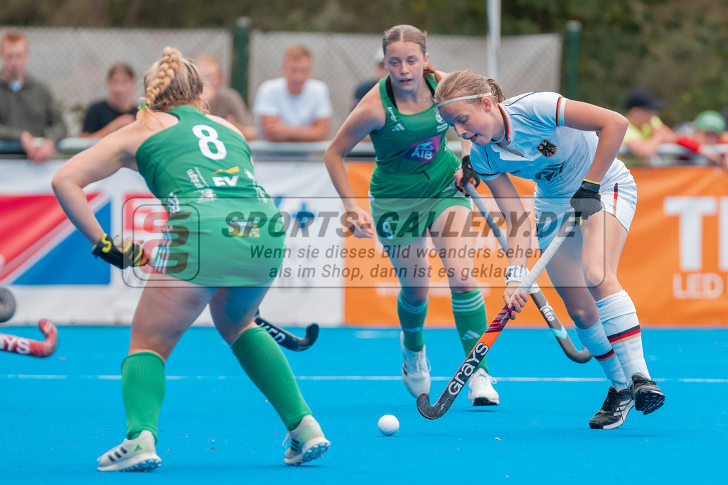 HK_20230713_102151 | Euro Hockey WU18 Germany vs Ireland Championship Girls &amp; Boys am 13.7.2023 CHTC , Krefeld ,