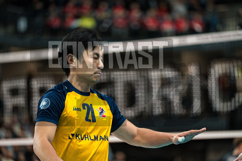 Volleyball I Herren I Saison 2025/2026 I Bundesliga I 8. Spieltag I SVG Lüneburg - FT 1844 Freiburg | CONTRAST ZERØ MEDIA - Realisiert mit Pictrs.com