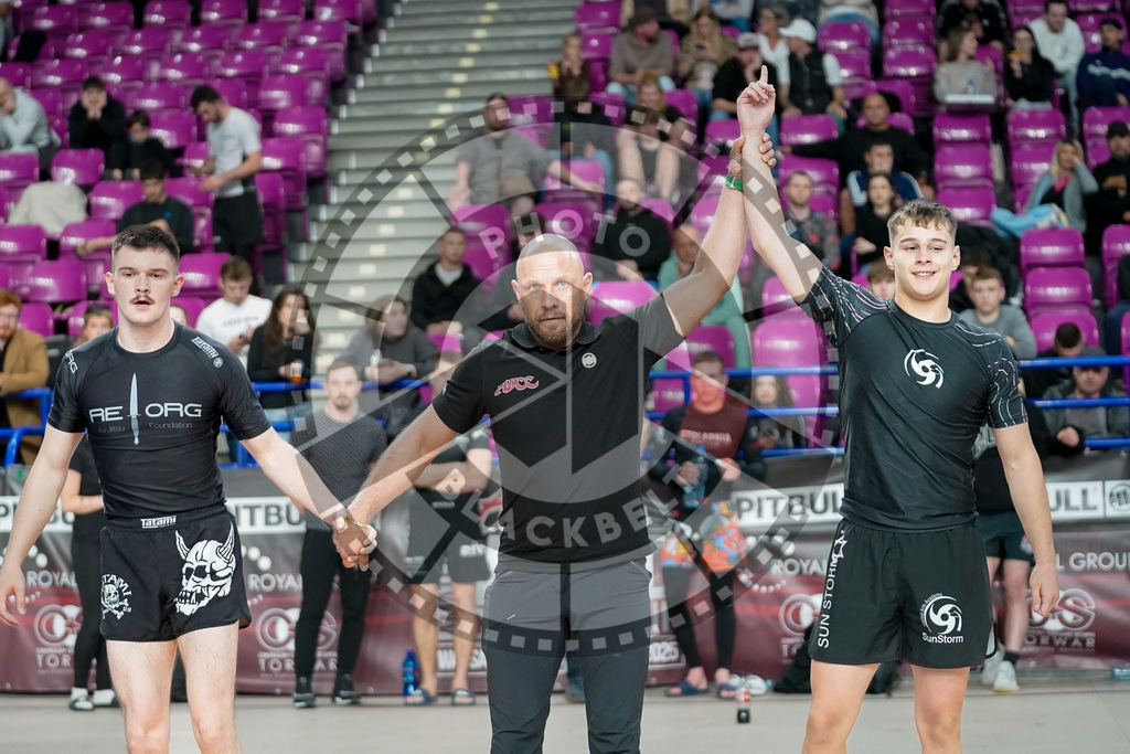 20250518PBB0604 | Athletes compete during the second day of the ADCC Amateur World Championship on May 18, 2025 in Warsaw, Poland. © Chiara Dazi / photoblackbelt