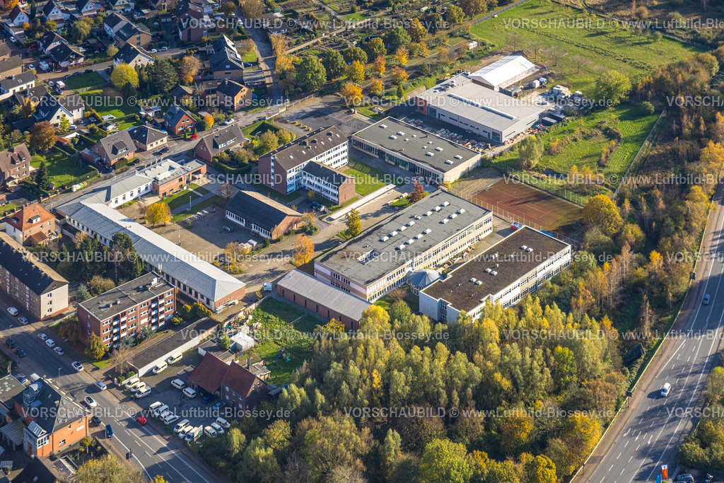 Hamm231101626Ausbildungszentrum_Print9999Pixel300dpi | Luftbild des Berufsförderungswerk der Bauindustrie NRW gGmbH,  Bockum-Hövel, Hamm, Ruhrgebiet, Nordrhein-Westfalen, Deutschland