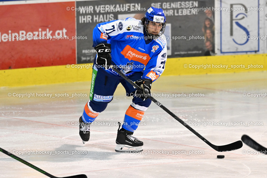 ESC Sparkasse Steindorf vs. LE Kings | #71 Dobnig Elias ESC Steindorf, ESC Sparkasse Steindorf vs. LE Kings, ESC Sparkasse Steindorf vs. LE Kings am 01.11.2025 in Steindorf (Ossiachersee Halle), Austria, (Photo by Bernd Stefan)