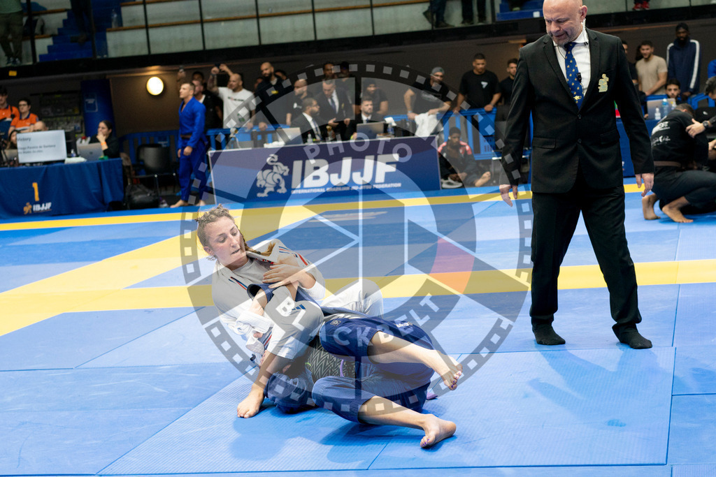 20240124PBB04977 | Fighters compete during the second day of the IBJJF European Championship in Paris, France, on January 24, 2024.