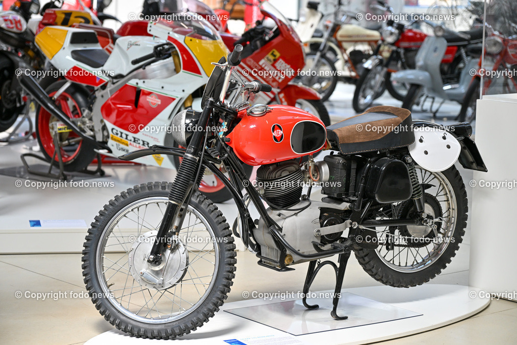 Italien_ Toskana_ Provinz Pisa_ Pontedera_ Vespa_ 29.05.2024-83 | 29.05.2024, Italien, ITA, Toskana, Pontedera im Bild Piaggio, Vespa, Museum

Piaggio ist ein italienischer Fahrzeughersteller mit Sitz in Pontedera. Das Unternehmen produziert verschiedene Mofas und Motorroller, unter anderem die Vespa, das Lastendreirad Ape sowie den Kleintransporter Porter. Zum Konzern gehören auch die Motorradmarken Aprilia, Derbi, Gilera, Laverda und Moto Guzzi. 
Quelle: Wikipedia