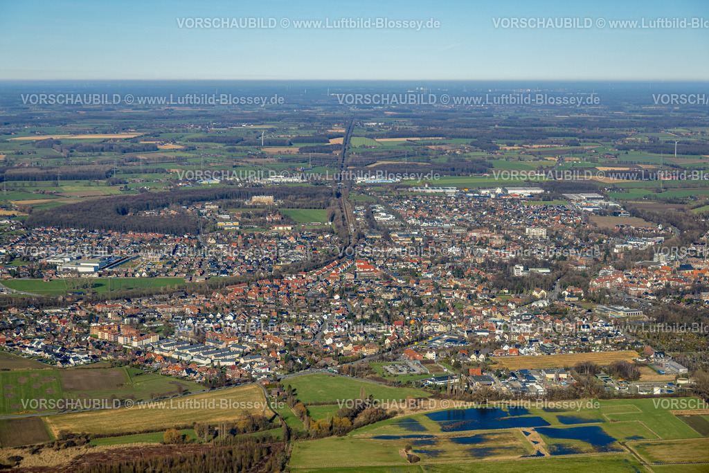 Werne230204677 | Luftbild, Ortsansicht Werne, Wohnen und Leben, Werne, Ruhrgebiet, Nordrhein-Westfalen, Deutschland